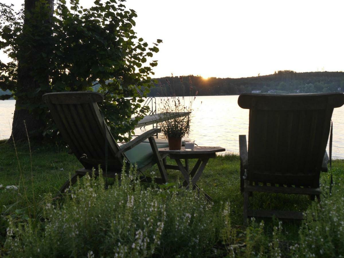 Atelierhaus Am Pilsensee Villa Herrsching am Ammersee Buitenkant foto